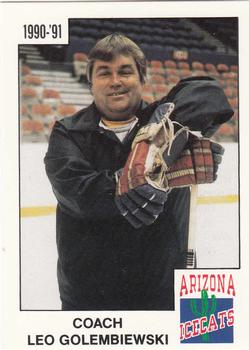 1990-91 Arizona Icecats (ACHA) #NNO Leo Golembiewski Front