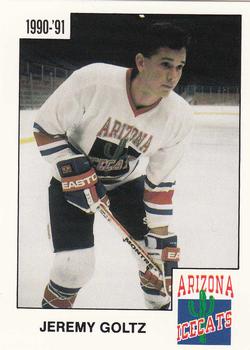 1990-91 Arizona Icecats (ACHA) #NNO Jeremy Goltz Front