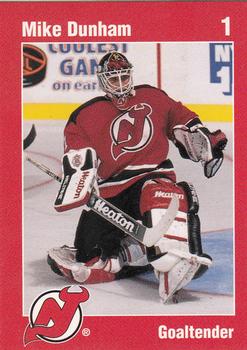 1996-97 Sharp New Jersey Devils #NNO Mike Dunham Front