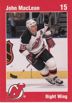 1996-97 Sharp New Jersey Devils #NNO John MacLean Front