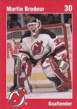 1996-97 Sharp New Jersey Devils #NNO Martin Brodeur Front