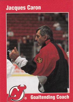 1996-97 Sharp New Jersey Devils #NNO Jacques Caron Front