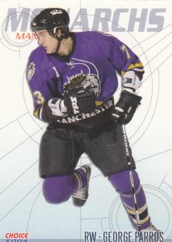2003-04 Choice Manchester Monarchs (AHL) #12 George Parros Front
