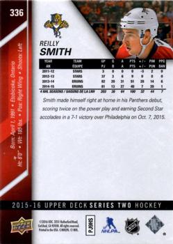 2015-16 Upper Deck #336 Reilly Smith Back