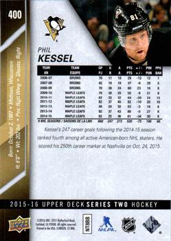 2015-16 Upper Deck #400 Phil Kessel Back