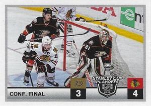 2015-16 Panini Stickers #472 Ducks vs. Blackhawks Stanley Cup Playoffs Front
