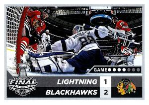 2015-16 Panini Stickers #483 Game 4 Stanley Cup Final Front