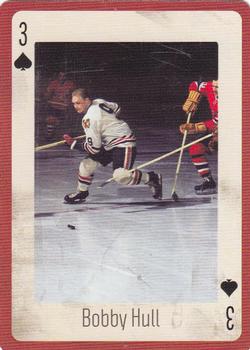 2005 Hockey Legends Chicago Blackhawks Playing Cards #3♠ Bobby Hull Front