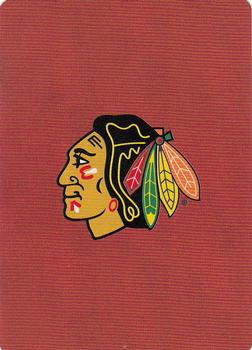 2005 Hockey Legends Chicago Blackhawks Playing Cards #6♣ Tony Esposito Back
