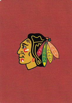 2005 Hockey Legends Chicago Blackhawks Playing Cards #6♥ Tony Esposito Back