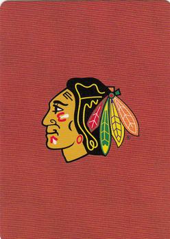 2005 Hockey Legends Chicago Blackhawks Playing Cards #8♥ Stan Mikita Back