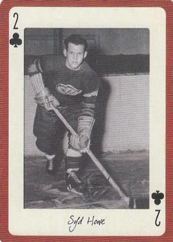 2005 Hockey Legends Detroit Red Wings Playing Cards #2♣ Syd Howe Front