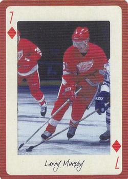 2005 Hockey Legends Detroit Red Wings Playing Cards #7♦ Larry Murphy Front