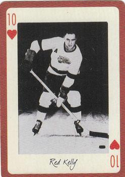 2005 Hockey Legends Detroit Red Wings Playing Cards #10♥ Red Kelly Front