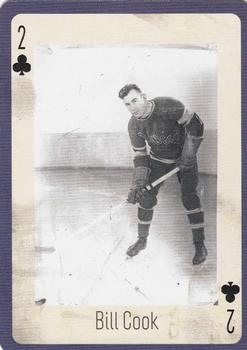 2005 Hockey Legends New York Rangers Playing Cards #2♣ Bill Cook Front