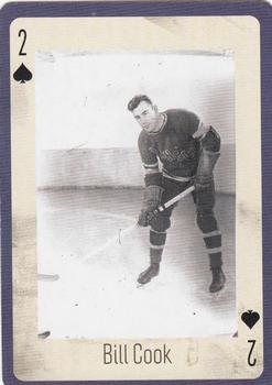 2005 Hockey Legends New York Rangers Playing Cards #2♠ Bill Cook Front