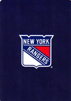 2005 Hockey Legends New York Rangers Playing Cards #6♣ Rod Gilbert Back