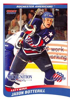 2003-04 Choice Rochester Americans (AHL) #4 Jason Botterill Front
