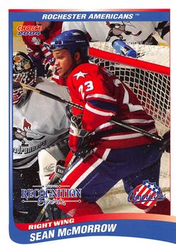 2003-04 Choice Rochester Americans (AHL) #13 Sean McMorrow Front