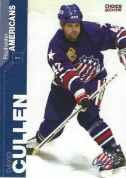 2004-05 Choice Rochester Americans (AHL) #4 David Cullen Front