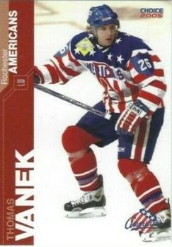 2004-05 Choice Rochester Americans (AHL) #28 Thomas Vanek Front