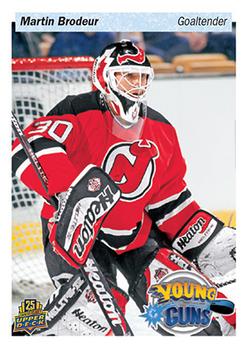 2014-15 Upper Deck - 25th Anniversary Young Guns Tribute #UD25-MB Martin Brodeur Front