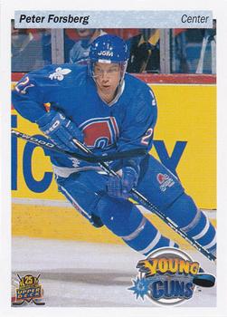 2014-15 Upper Deck - 25th Anniversary Young Guns Tribute #UD25-PF Peter Forsberg Front