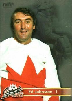 2012 Ficel Marketing Team Canada 1972 40th Anniversary #1 Ed Johnston Front