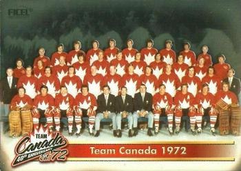 2012 Ficel Marketing Team Canada 1972 40th Anniversary #4 Team Photo Front