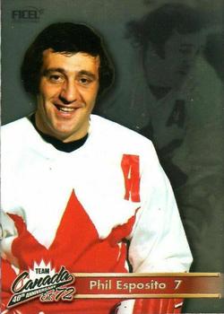 2012 Ficel Marketing Team Canada 1972 40th Anniversary #7 Phil Esposito Front