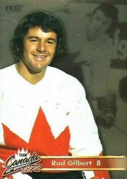 2012 Ficel Marketing Team Canada 1972 40th Anniversary #8 Rod Gilbert Front