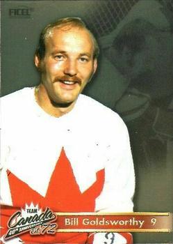 2012 Ficel Marketing Team Canada 1972 40th Anniversary #9 Bill Goldsworthy Front