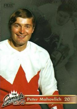 2012 Ficel Marketing Team Canada 1972 40th Anniversary #20 Peter Mahovlich Front