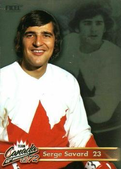 2012 Ficel Marketing Team Canada 1972 40th Anniversary #23 Serge Savard Front