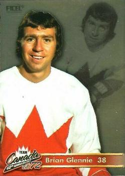 2012 Ficel Marketing Team Canada 1972 40th Anniversary #38 Brian Glennie Front