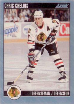 1992-93 Score Canadian - Samples #2 Chris Chelios Front