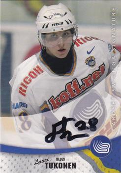 2004-05 Cardset Finland - Autographs Signature Plus #NNO Lauri Tukonen Front