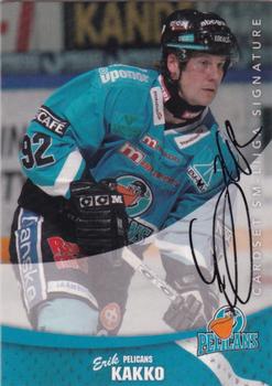 2004-05 Cardset Finland - Autographs Signature Plus #NNO Erik Kakko Front