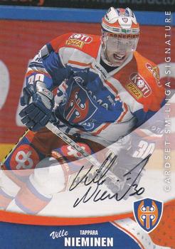 2004-05 Cardset Finland - Autographs Signature Plus #NNO Ville Nieminen Front