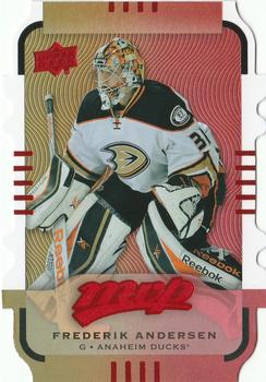 2015-16 Upper Deck MVP - Colours and Contours #16 Frederik Andersen Front