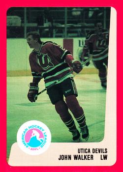 1988-89 ProCards Utica Devils (AHL) #NNO John Walker Front
