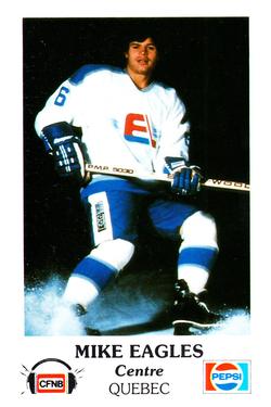 1983-84 Fredericton Express (AHL) Police #24 Mike Eagles Front