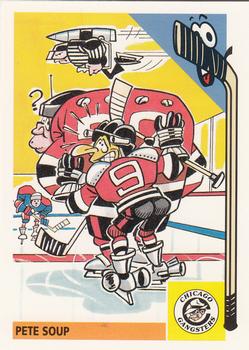 1992 Action Hockey Freaks #19 Pete Soup Front