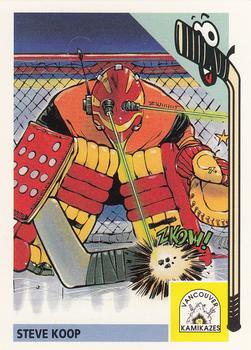 1992 Action Hockey Freaks #91 Steve Koop Front