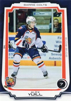 2012-13 Extreme Barrie Colts (OHL) #6 Alex Yuill Front