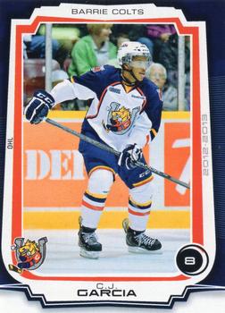 2012-13 Extreme Barrie Colts (OHL) #7 C.J. Garcia Front