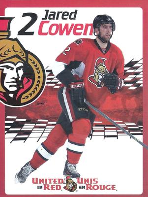 2014-15 Ottawa Senators #NNO Jared Cowen Front