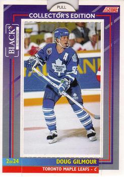 1993-94 Score Black's Toronto Maple Leafs Pop-Ups #2 Doug Gilmour Front