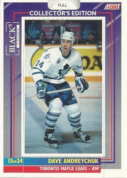 1993-94 Score Black's Toronto Maple Leafs Pop-Ups #13 Dave Andreychuk Front
