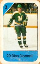 1982-83 Post Cereal #NNO Dino Ciccarelli Front